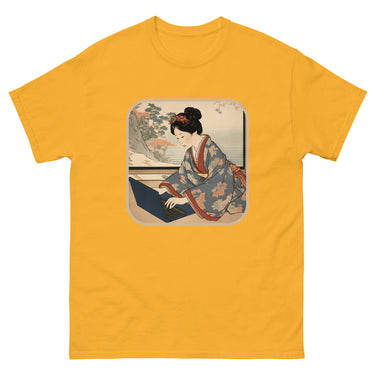 Modern Edo: The Ukiyo-e Bijin Who Codes T-Shirt